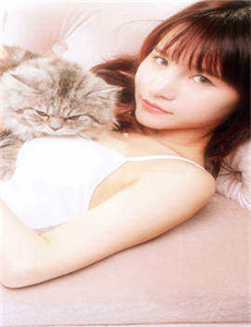 美女露波